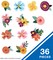 Carson Dellosa Grow Together 36-Piece Flower Cutouts, Colorful Floral Accents, Garden Decor for Bulletin Board, Party, Classroom, and Spring Decorations